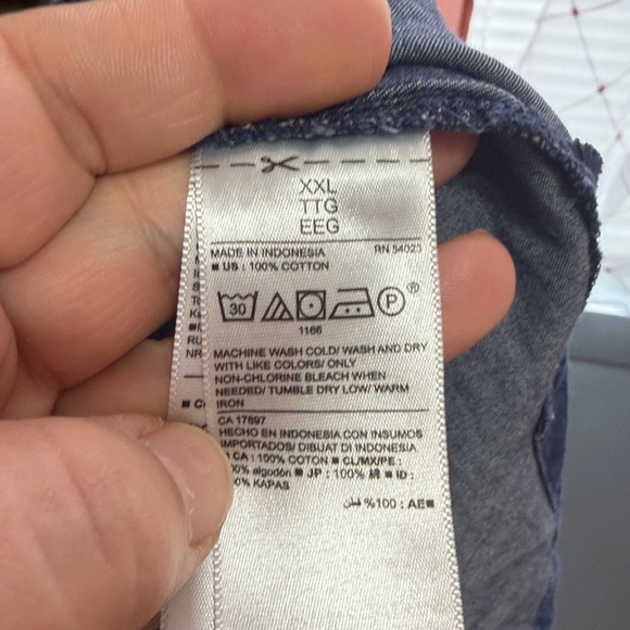 Old Navy Jean Shirt Dress ‼️🔥 Plus size - Picture 8 of 8